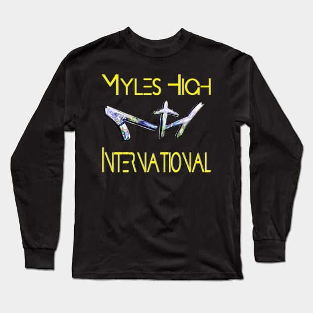 Myles High International Spaceman Shine Long Sleeve T-Shirt by mylehighinternational